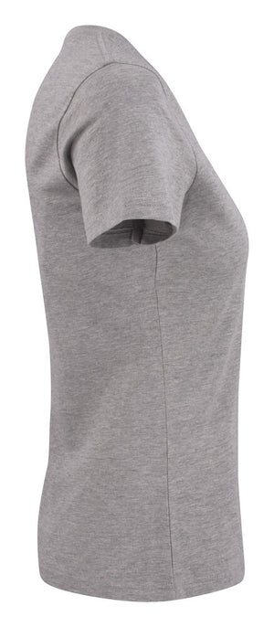 Heavy V-neck Dame - Grå - Printer 2264025