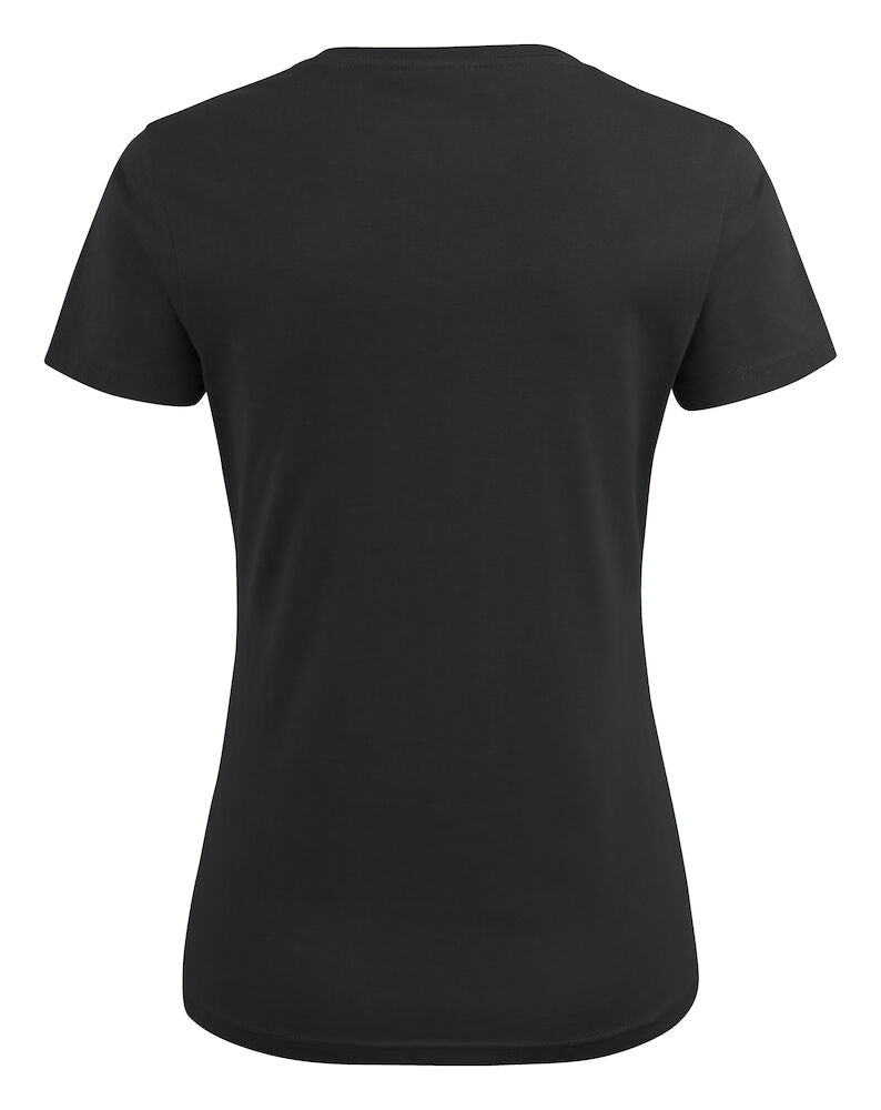 Heavy V-neck Dame - Sort - Printer 2264025