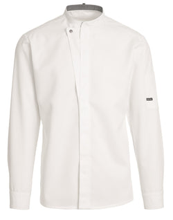 KOKKE-/SERVICEJAKKE LANG ARM - Herre/ dame - Hvid - 23515 - Modekompagniet.dk