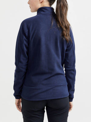 ADV Explore Midlayer Fleecejakke Dame, Navy Blå - Craft 1910397 - Modekompagniet.dk