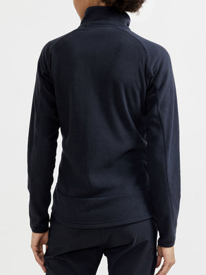 ADV Explore Midlayer Fleecejakke Dame, Sort - Craft 1910397 - Modekompagniet.dk