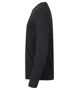 Premium langærmet t-shirt - Sort - Clique 029358 - Modekompagniet.dk