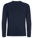 Premium langærmet t-shirt - Navy Blå - Clique 029358 - Modekompagniet.dk