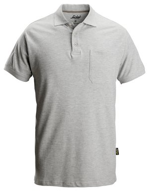 Snickers 2708 Polo T-shirt Gråmeleret - Modekompagniet.dk