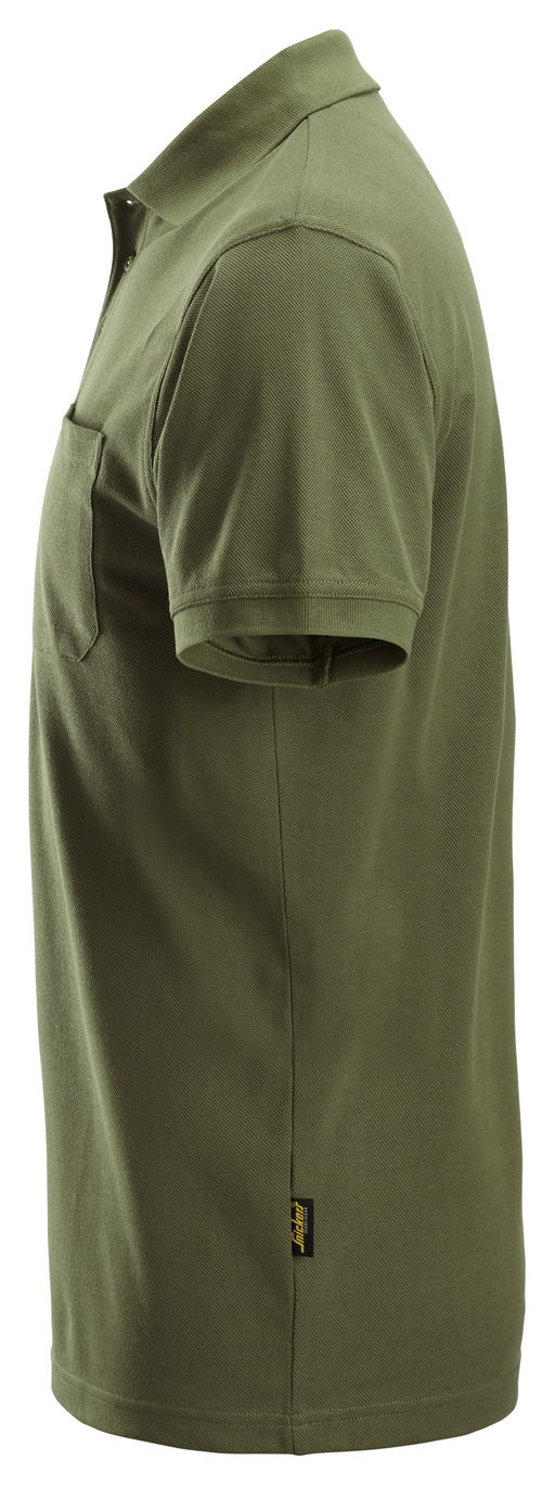 Snickers 2708 Polo T-shirt Khaki grøn - Modekompagniet.dk