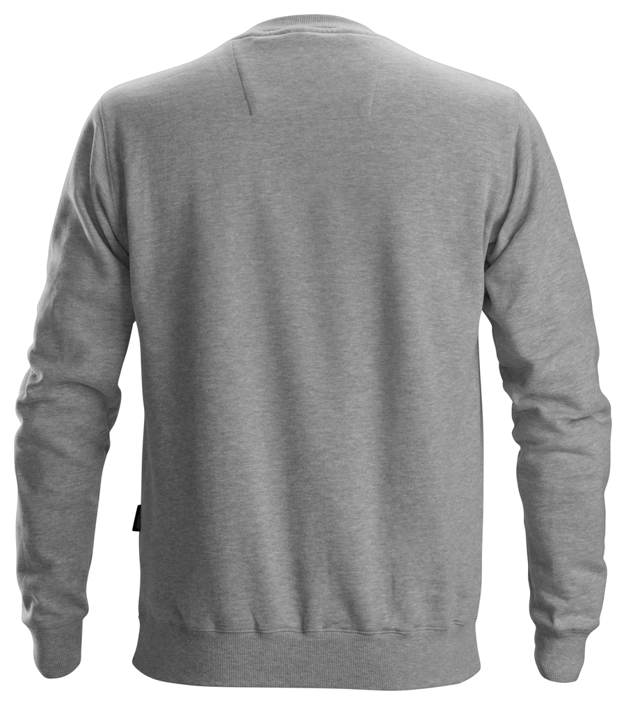 Snickers 2810 sweatshirt, Lysegrå - Modekompagniet.dk