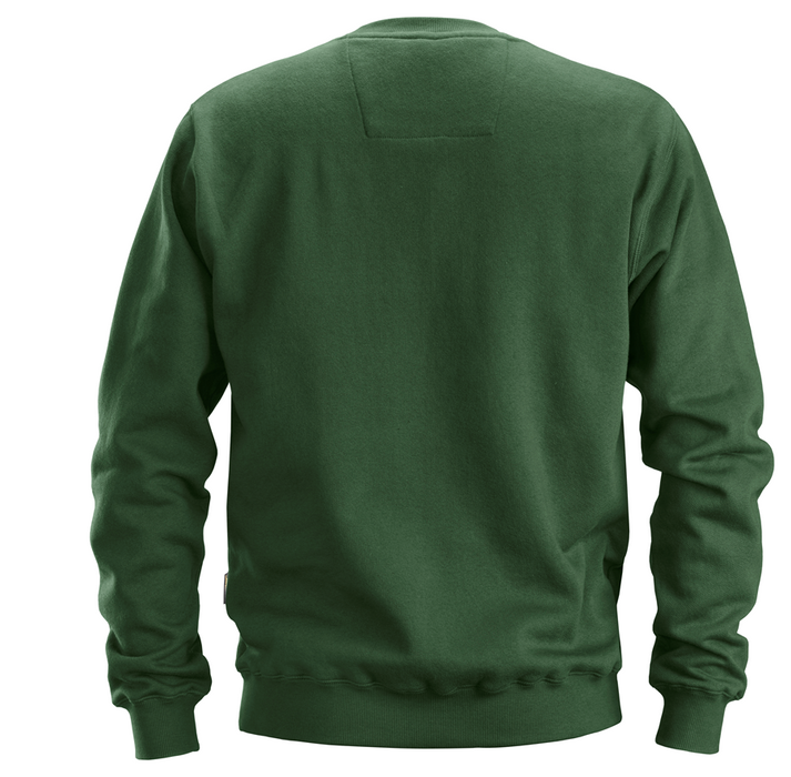 Snickers 2810 sweatshirt, Skovgrøn - Modekompagniet.dk