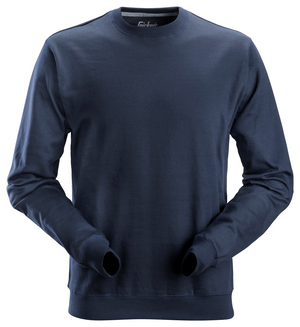 Snickers 2810 sweatshirt, Marine - Modekompagniet.dk