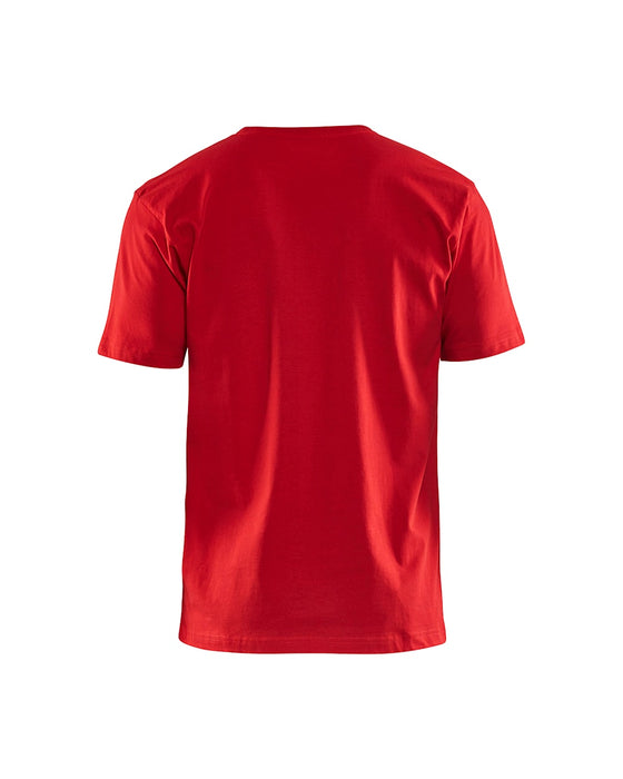 T-Shirt, Herre, Rød - Blåkläder 33001030