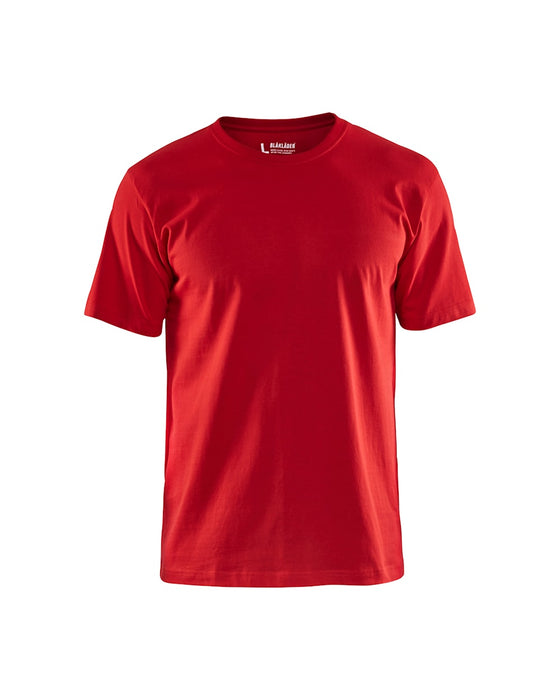 T-Shirt, Herre, Rød - Blåkläder 33001030