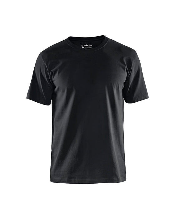 T-shirt 10-pak, Herre, Sort - Blåkläder 3302-1030-9900
