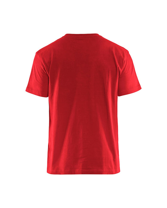 Unite T-Shirt, Herre/Dame, Rød/Sort - Blåkläder 33791042