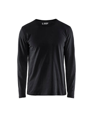 Langærmet T-Shirt, Herre, Sort - Blåkläder 3500-1042-9900