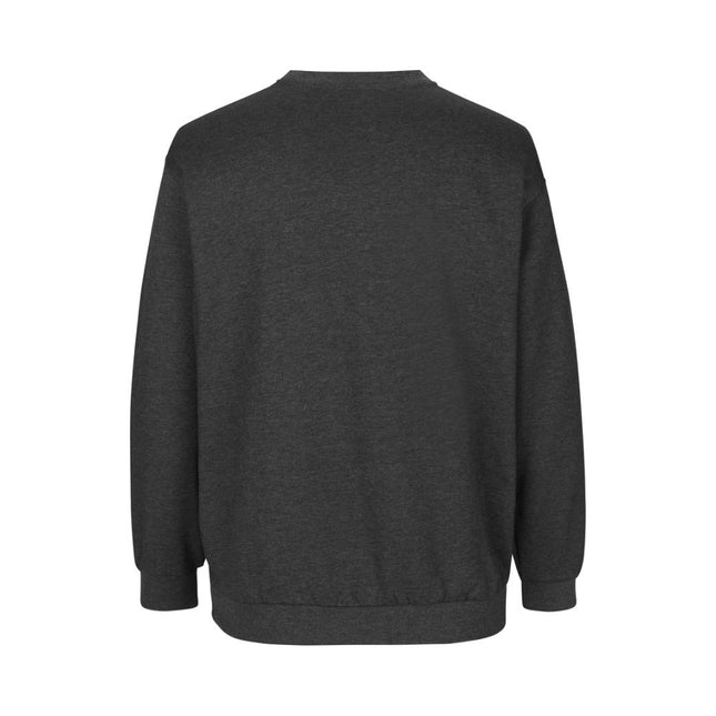 Klassisk sweatshirt - Unisex - Mørk grå - ID600 - Modekompagniet.dk