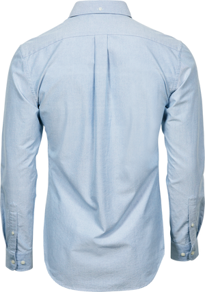 Perfect oxford shirt - Herre - Blå - Style 4000 - Modekompagniet.dk