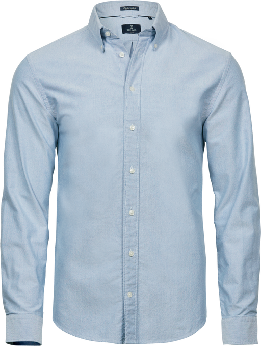 Perfect oxford shirt - Herre - Blå - Style 4000 - Modekompagniet.dk