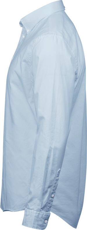 Perfect oxford shirt - Herre - Blå - Style 4000 - Modekompagniet.dk