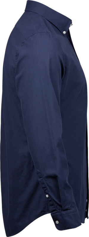 Perfect oxford shirt - Herre - Navy - Style 4000 - Modekompagniet.dk