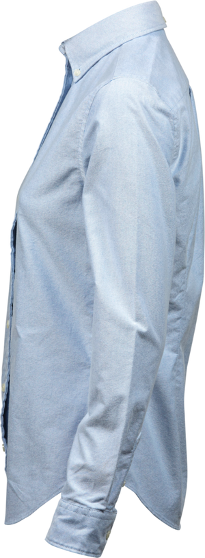 Perfect oxford shirt - Dame - Blå - Style 4001 - Modekompagniet.dk