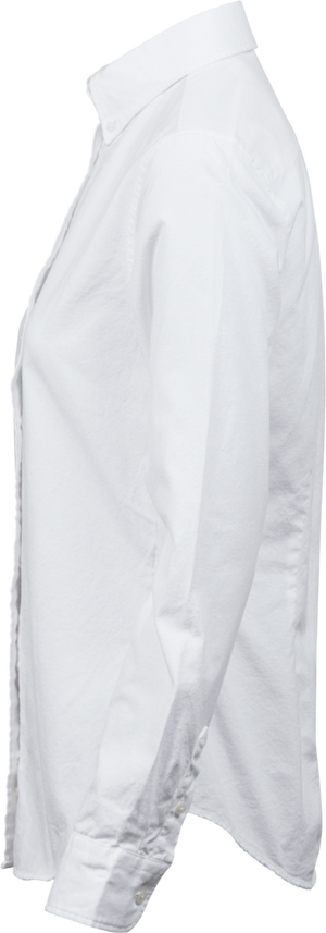Perfect oxford shirt - Dame - Hvid - Style 4001 - Modekompagniet.dk