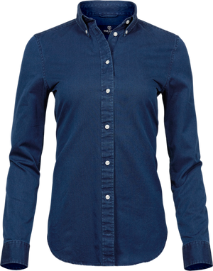 Casual twill shirt - Dame - Style 4003 - Modekompagniet.dk