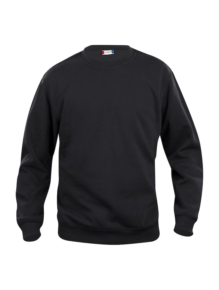 Basic Crewneck Sweat - Sort - Clique021030/st707 - Modekompagniet.dk