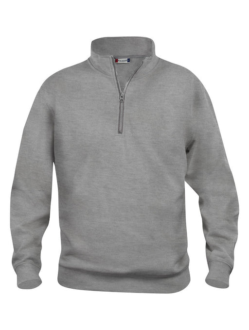 Half Zip Sweatshirt XS / Grå Clique - Modekompagniet.dk
