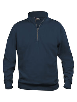 Basic Half Zip - Marine Blå - Clique 021033 - Modekompagniet.dk