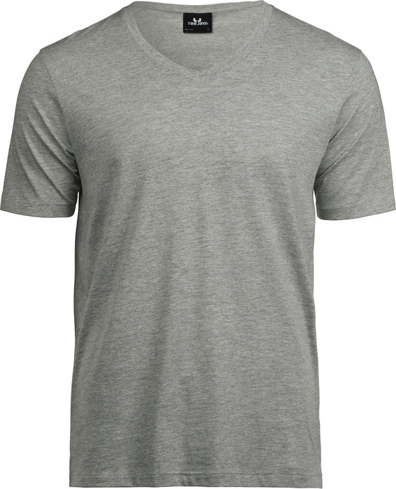 Luksus V-Neck T-Shirt, Grå - Tee Jays 5004