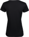 Luksus V-Hals T-Shirt Dame, Sort - Tee Jays 5005 - Modekompagniet.dk