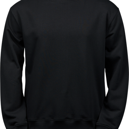 Power sweatshirt - Sort - Teejays style 5100 - Modekompagniet.dk