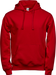 Power hoodie - Rød - Style 5102 - Modekompagniet.dk