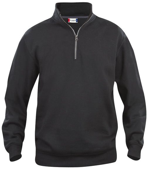 Half Zip Sweatshirt XS / Sort Clique - Modekompagniet.dk