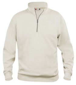 Basic Half Zip - Beige - Clique 021033 - Modekompagniet.dk