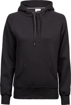 Hooded sweatshirt - Dame - Sort - Style 5431 - Modekompagniet.dk