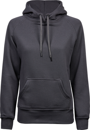 Hooded sweatshirt - Dame - Mørk grå - Style 5431 - Modekompagniet.dk