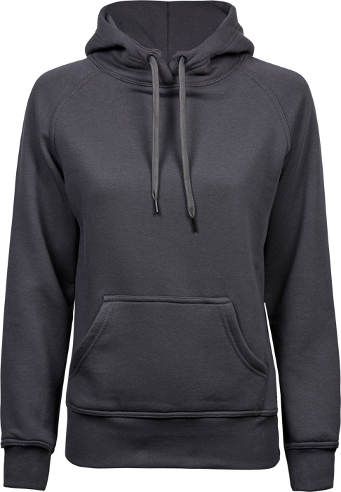 Hooded sweatshirt - Dame - Mørk grå - Style 5431 - Modekompagniet.dk