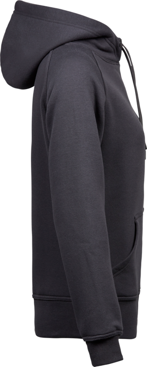 Hooded sweatshirt - Dame - Mørk grå - Style 5431 - Modekompagniet.dk
