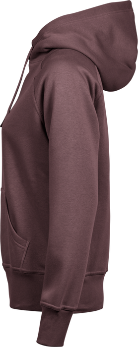 Hooded sweatshirt - Dame - Bordeaux - Style 5431 - Modekompagniet.dk