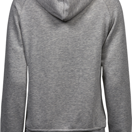 Hooded sweatshirt - Dame - Grå - Style 5431 - Modekompagniet.dk