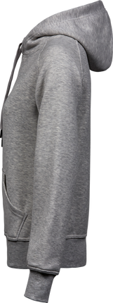 Hooded sweatshirt - Dame - Grå - Style 5431 - Modekompagniet.dk