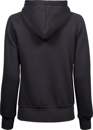 Fashion full zip hood - Dame - Mørk grå - Style 5436 - Modekompagniet.dk