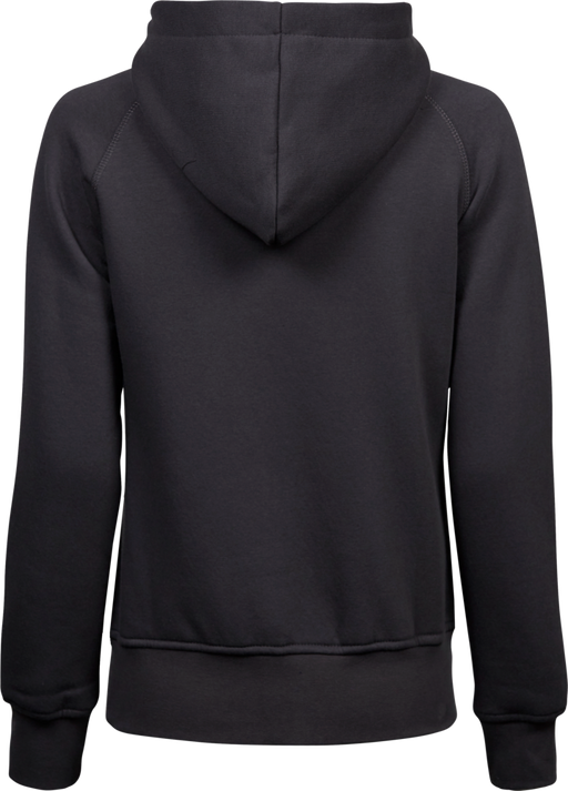 Fashion full zip hood - Dame - Mørk grå - Style 5436 - Modekompagniet.dk