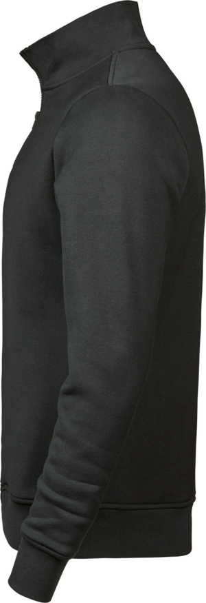 Half zip sweatshirt - Herre - Grå - Style 5438 Teejays - Modekompagniet.dk
