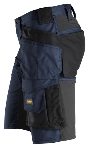 Snickers 6141, AllroundWork håndværkershorts, Navy/Sort - Modekompagniet.dk