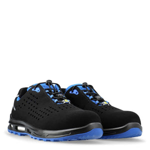 Impulse XXT Blue Low sikkerhedssko S1, Sort/Blå - Elten 729755 - Modekompagniet.dk