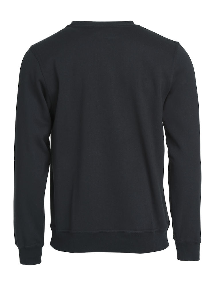 Basic Crewneck Sweat - Sort - Clique021030/st707 - Modekompagniet.dk