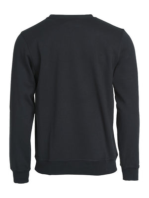 Basic Crewneck Sweat - Sort - Clique021030/st707 - Modekompagniet.dk