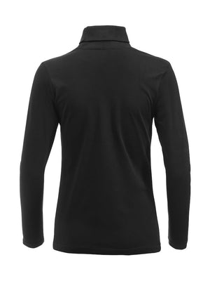 Ezel Rullekravetrøje Dame, Sort - Clique 029460 - Modekompagniet.dk