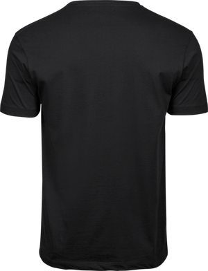 Fashion V-Neck Soft T-Shirt Herre, Sort - 8006